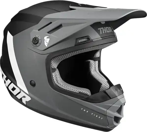 Youth Sector Chev Helmet Black, Gray L Expediere rapidă