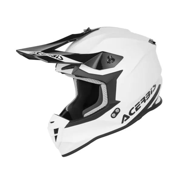 Casca Acerbis Linear 22-06 Solid Color Alb Mat XS Cel mai bun preț