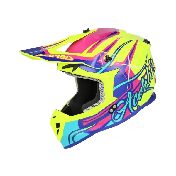 Casca Acerbis Linear 22-06 Galben/Mov XXL Preț redus
