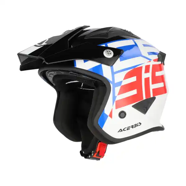 Ultima șansă Casca Jet Acerbis Aria Sport Alb/Albastru/Rosu L