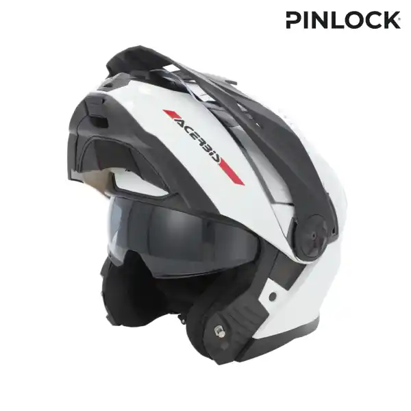 Calitate înaltă Casca Flip-up Acerbis Rider Alb XS