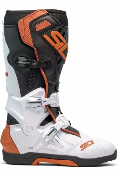 Cizme Sidi MX/Enduro Crossair White Black/Bronze Alb/Negru 45 Super ofertă