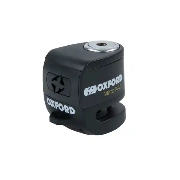 Antifurt Disc Oxford Micro XA5 cu Alarma Negru / Negru Bestseller