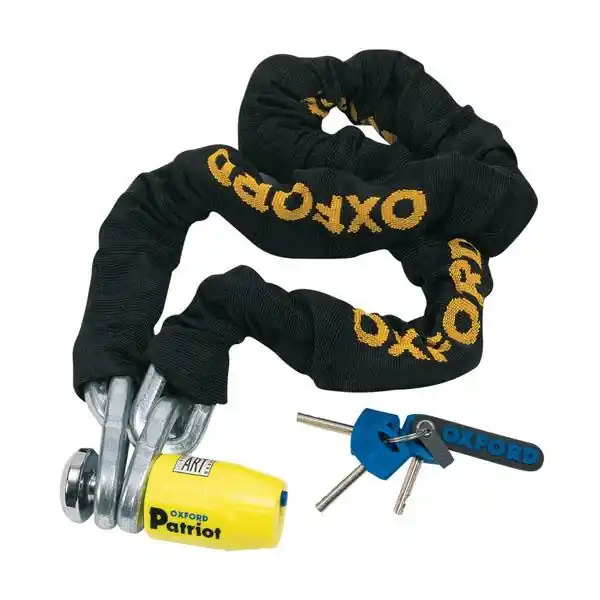 Antifurt Lant Oxford Patriot 12mm 2.0M Promoție