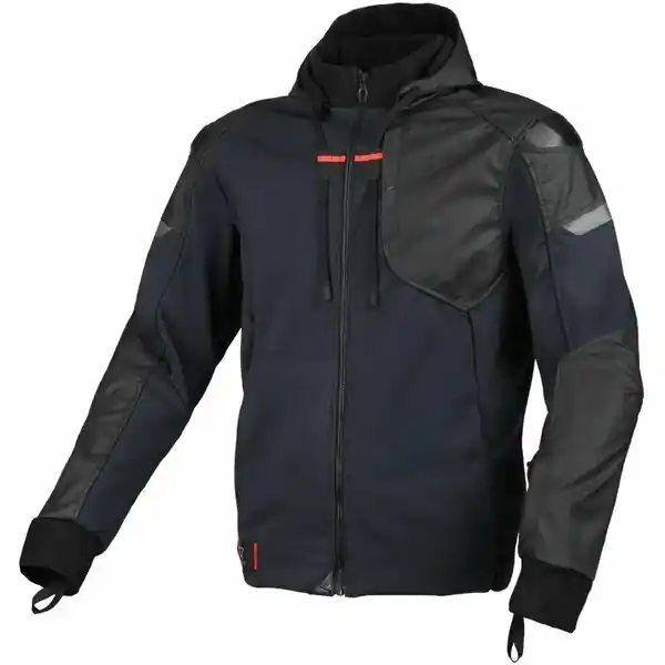 Reducere specială Geaca de vara textil MACNA DISTEC Albastru/Negru L