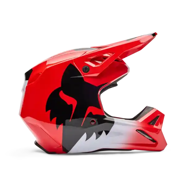 Doar azi Cască Fox V1 Shield Rosu XL