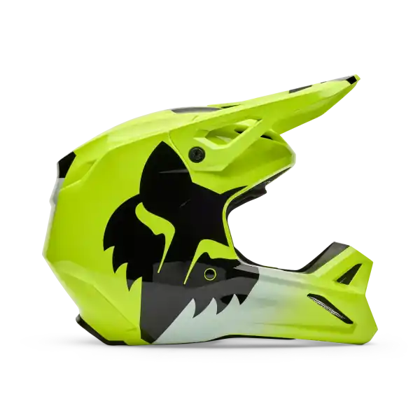 Cască Fox V1 Shield Verde fluorescent S Bestseller