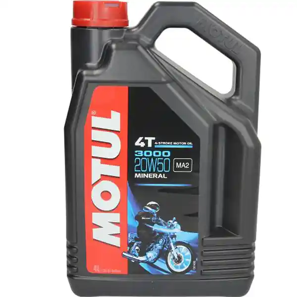 Ulei motor 4T MOTUL - 3000 20W50 - 4L Cel mai vândut