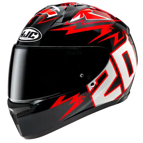 Casca HJC C10 Diablo Mask Retur ușor
