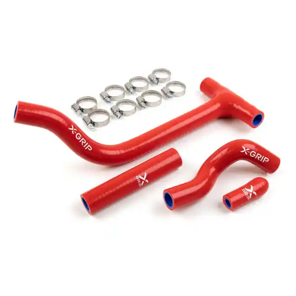 Kit furtunuri radiator silicon BETA 125/300 20- Rosu Ieftin