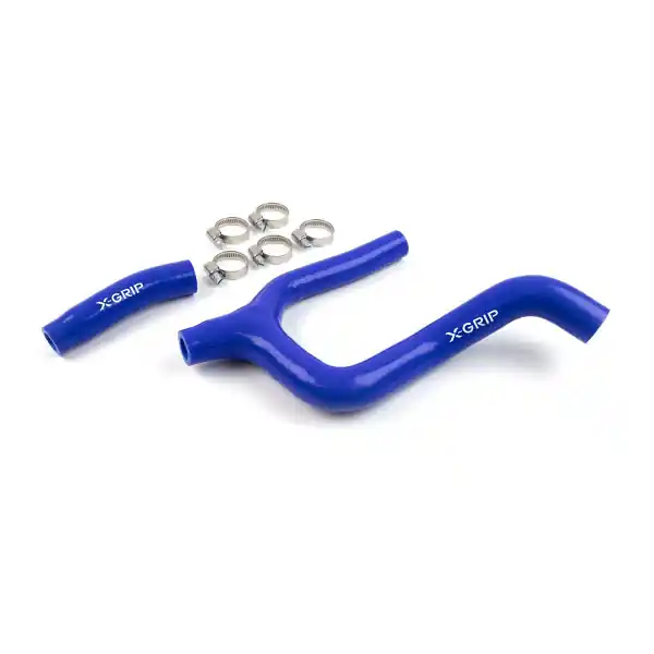 Kit furtunuri radiator silicon KTM/HUSQ/GASGAS 250/350 Albastru Cumpărături sigure