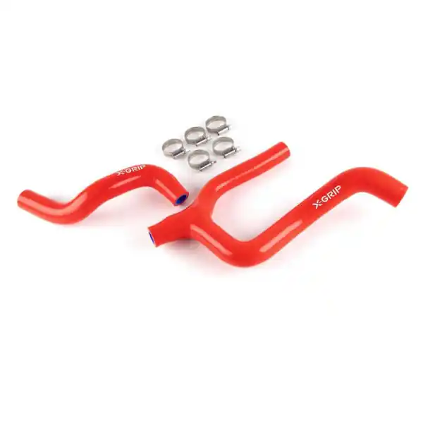 Kit furtunuri radiator silicon KTM/HUSQ/GASGAS 350 Rosu Vezi acum