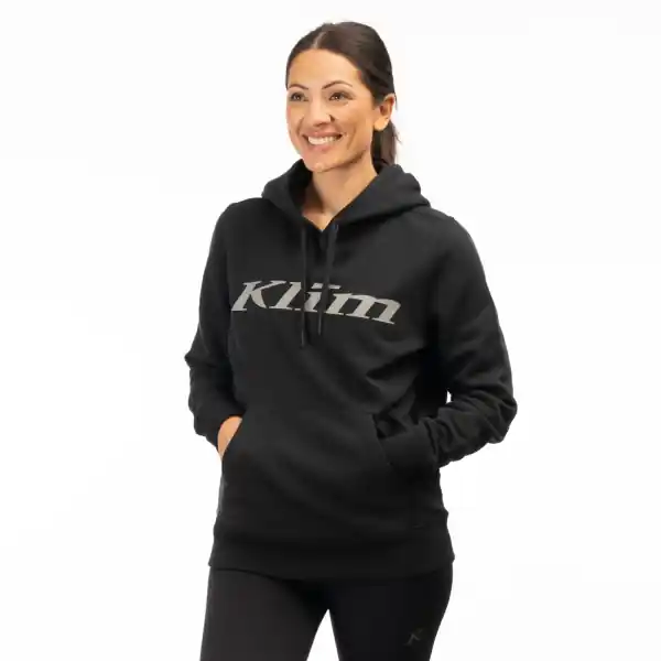 Lichidare de stoc Klim Pullover Hoodie Wisteria - Black (Non-Current)