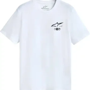 Alpinestars Asym Csf T-shirt White XL Calitate înaltă