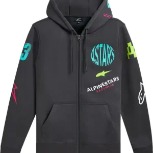 Alpinestars Variegate Zip Hoodie Gray M Reducere specială