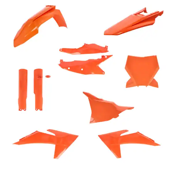 Calitate înaltă Kit Plastice Acerbis KTM SX/SX-F 23-24 Full Kit Portocaliu