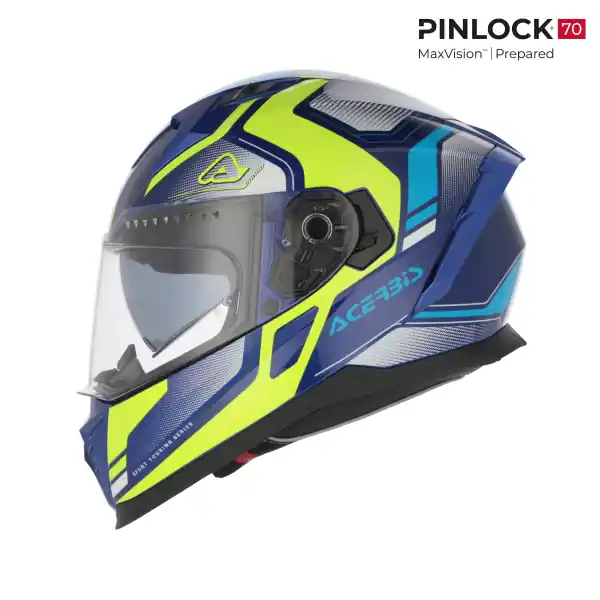 Ultima șansă Casca Acerbis X-Way Graphic Blue/Yellow XL