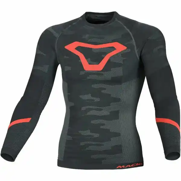 Ultima șansă Bluza functionala MACNA WINTER Negru/Gri/Rosu 2XL/3XL