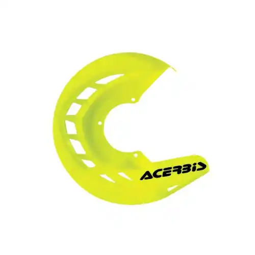 Calitate înaltă Protectie disc frana fata Acerbis X-Brake Galben fluo