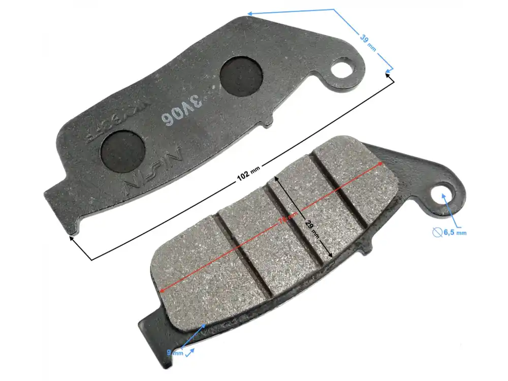 (WHOLESALE) Brake pads front VOGE 525ACX (291710086-0001) Noutate