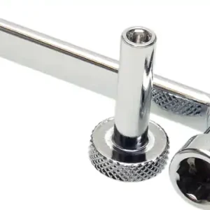 Tappet Adjuster Tool 4mm Sq With 10mm Socket Wrench Silver Nu rata