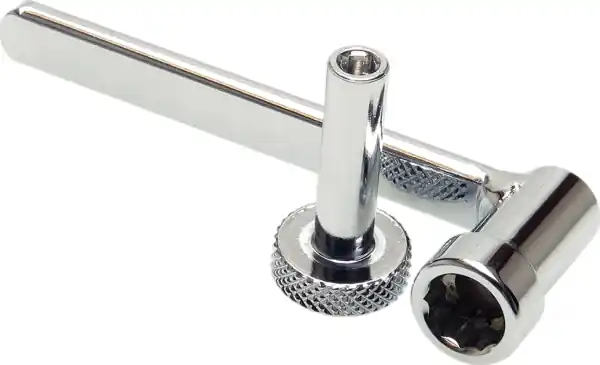 Tappet Adjuster Tool 4mm Sq With 10mm Socket Wrench Silver Nu rata