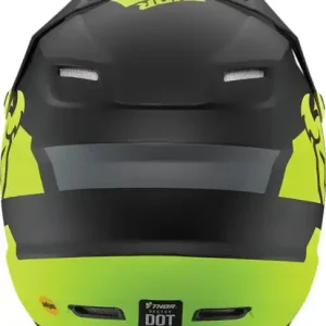 Youth Sector Split Mips Helmet Hi-vis, Yellow M Plată sigură