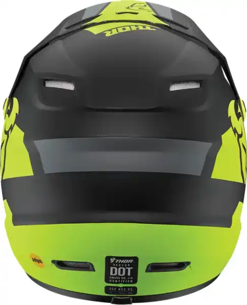Youth Sector Split Mips Helmet Hi-vis, Yellow M Plată sigură