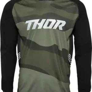 Calitate înaltă Jersey Terrain Gn CamoGreen M