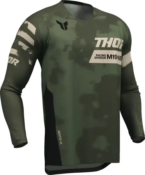 Bestseller Tricou Thor Launchmode Bleach Verde/Negru 2XL