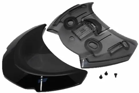 Accesoriu admisie aer superioară cască SHOEI GTA Gri inchis Promoție