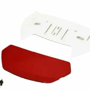 Accesoriu evacuare aer superioară cască SHOEI GTA Rosu / Alb Plată sigură