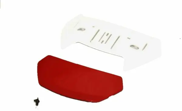 Accesoriu evacuare aer superioară cască SHOEI GTA Rosu / Alb Plată sigură