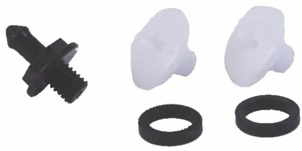 Set șuruburi cozoroc cască SHOEI TR-3 Alb Retur ușor