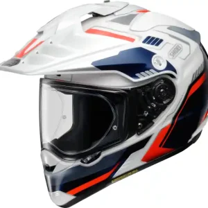 Super ofertă Casca SHOEI HORNET-ADV06 Invigorate TC-10 Albastru/Rosu/Alb XS