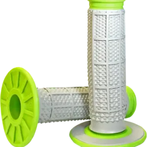 Tapered Dual-compound Grips Gray, Green Calitate înaltă