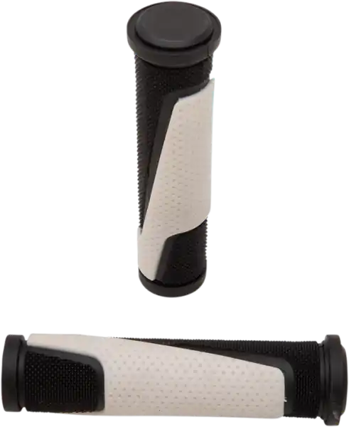 807 Double Density Open End Grips Black, White Reducere de preț