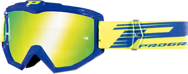 3201fl Atzaki Mx Goggles Blue, Fluorescent Yellow Reducere extra