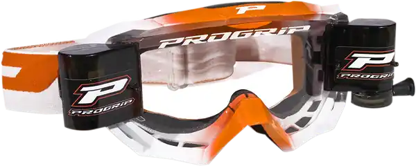 3200 Venom Roll Off Mounted Mx Goggles Black Nu rata