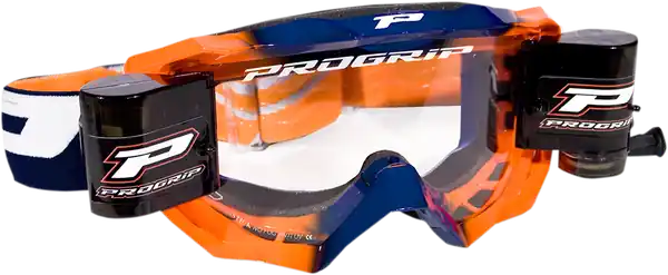 3200 Venom Roll Off Mounted Mx Goggles Blue, Hi-vis, Orange Retur gratuit