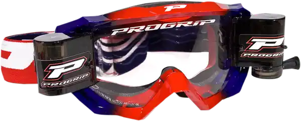 3200 Venom Roll Off Mounted Mx Goggles Blue, Red Reducere extra