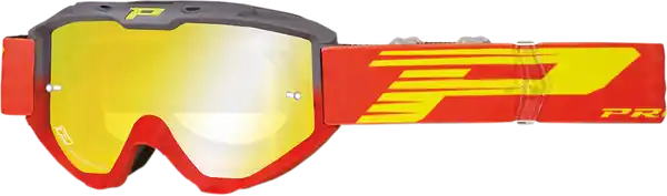 3450fl Riot Mx Goggles Gray, Hi-vis, Red Preferatul clienților