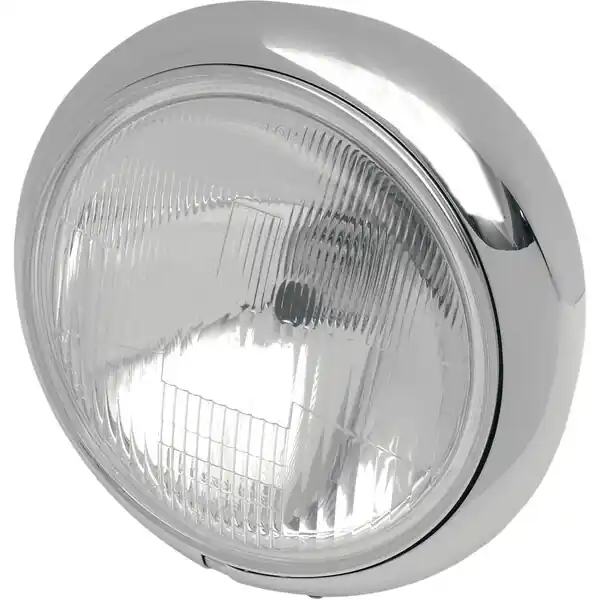 18 Cm (7(r)) Hydra Glide Style Headlight Assembly Clear Retur gratuit