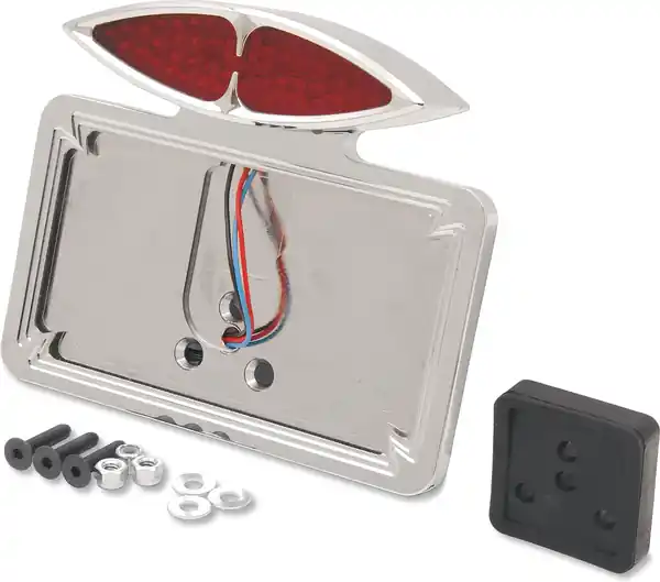 Cateye Taillight And License Plate Mount Chrome Comandă acum
