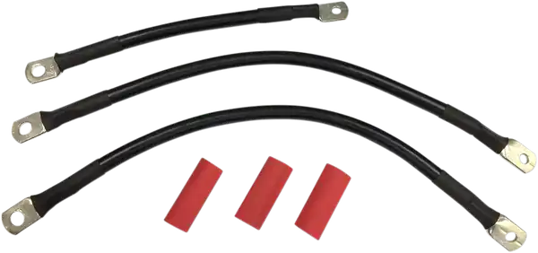 Battery Cable Set Black Reducere de preț