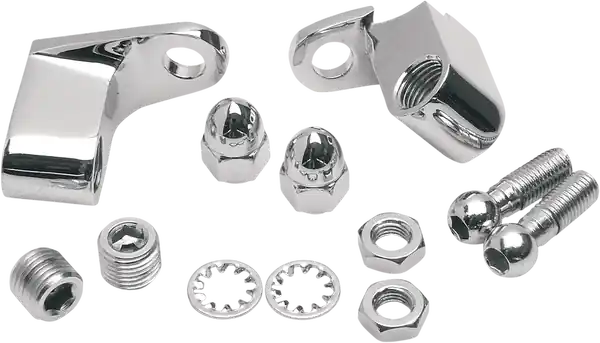 Preț redus Front Turn Signal Mount Kit Silver