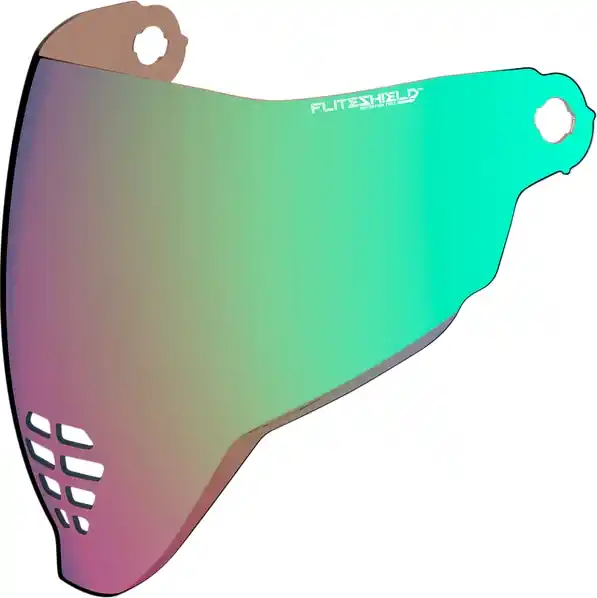 Viziera Icon Fliteshield™ Airflite™ RST Green ONE SIZE Discount