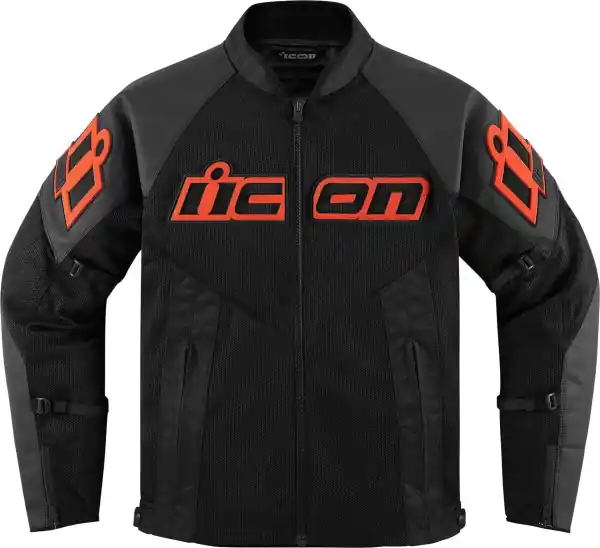 Reducere de preț Geaca Piele Icon Mesh AF Slayer M