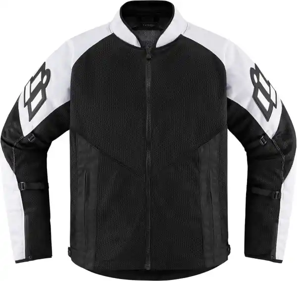 Geaca Textil Icon Mesh AF White XL Doar azi