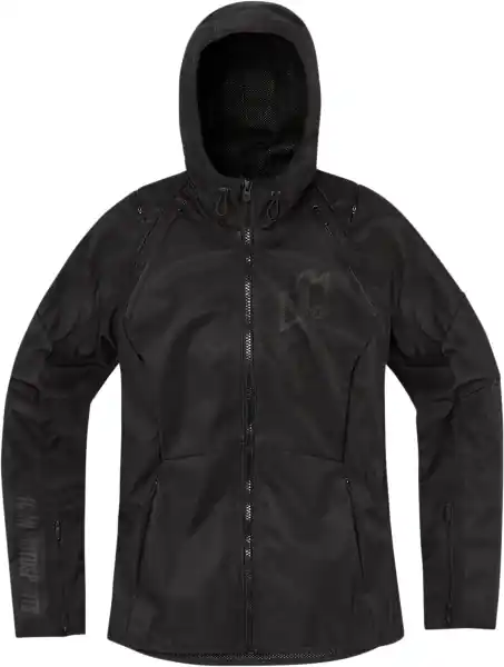 Geaca Dama Icon Airform Black XS Expediere rapidă
